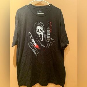 Hot Topic Ghost Face XL NWT Short Sleeve T Shirt